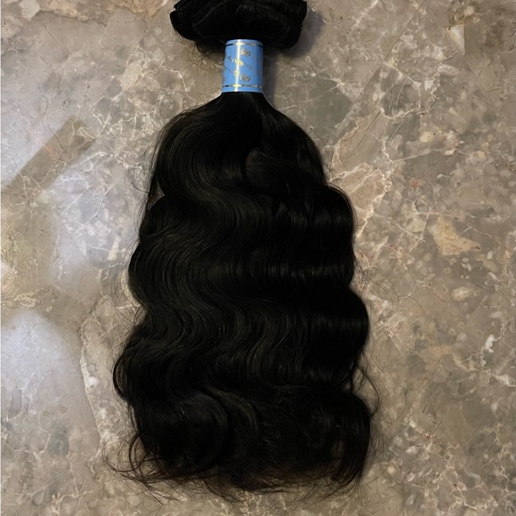 Top Quality Virgin Human Hair Body Wave clip ins hair 16'' - Picture 4 of 4